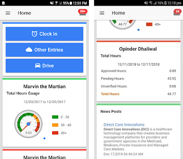 screenshot of Direct Care Innovations